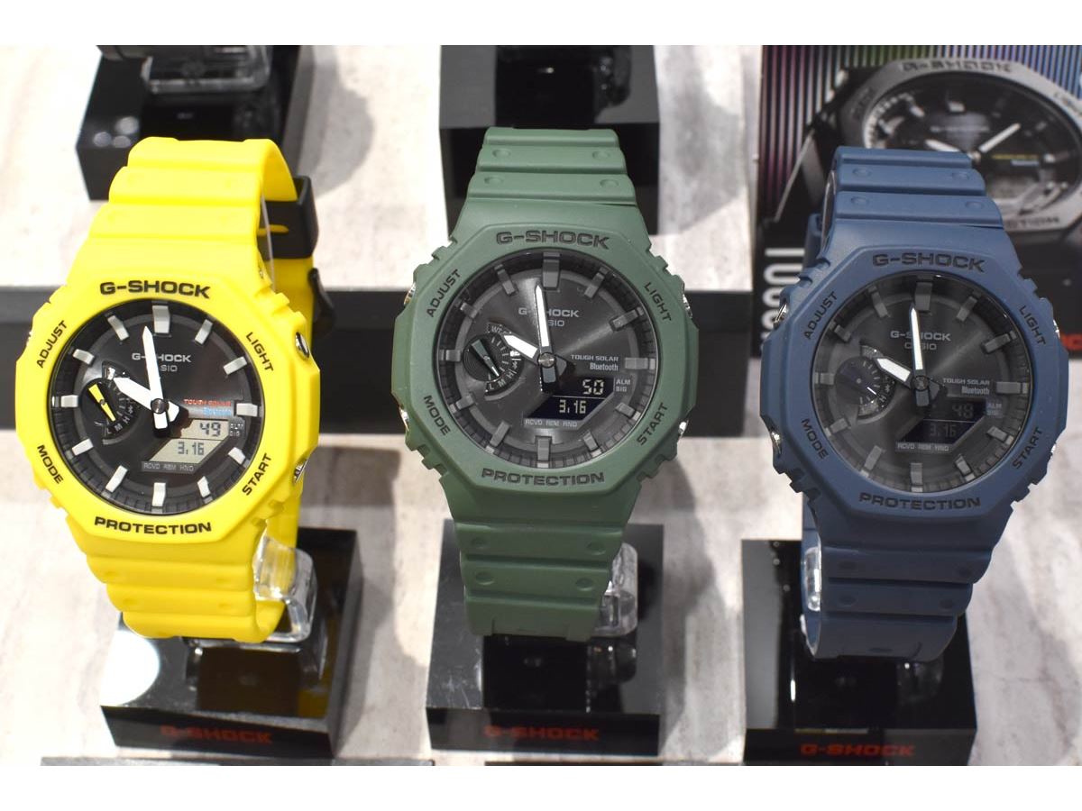 G-SHOCK」2022年5月発売9本を紹介！ 注目は1stカラーの「高機能8角形