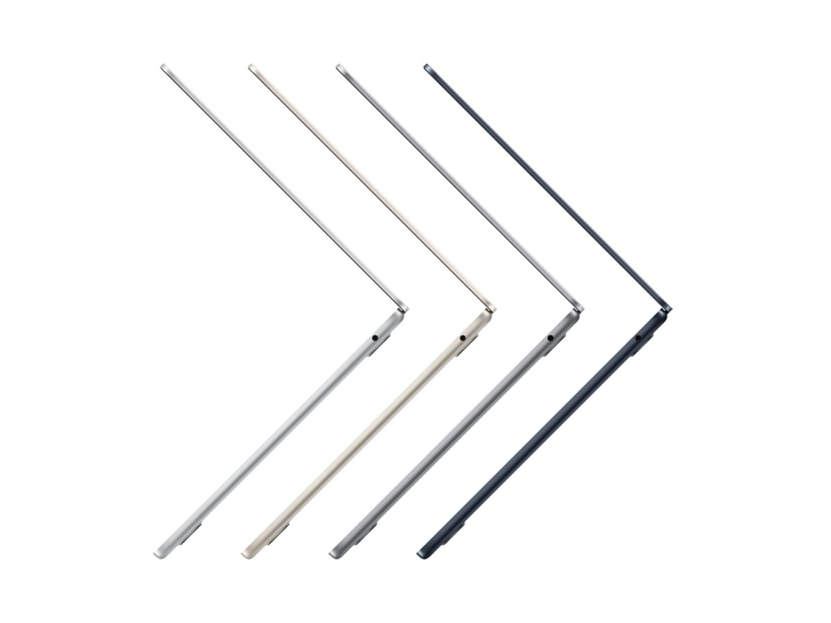 M2」搭載で生まれ変わった「MacBook Air」、13.6インチでフラット