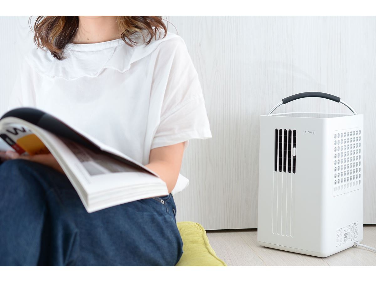 30℃超えの部屋でもひんやり！コンパクトで持ち運びやすいシロカの