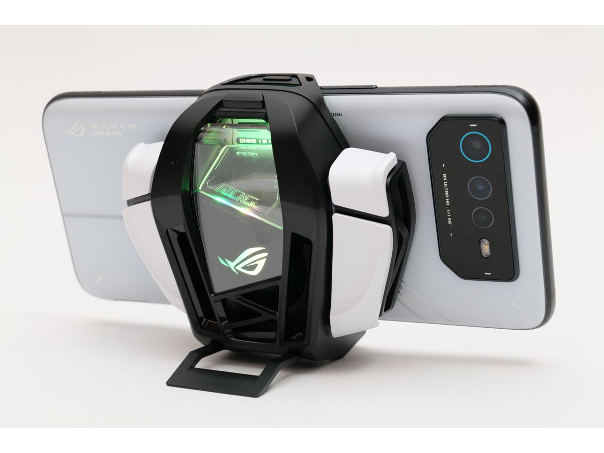 ASUS ROG Phone 7とAero ActiveCooler6のセット AeroActive Cooler 6 for ROG Phone 5/5s Series | Docks