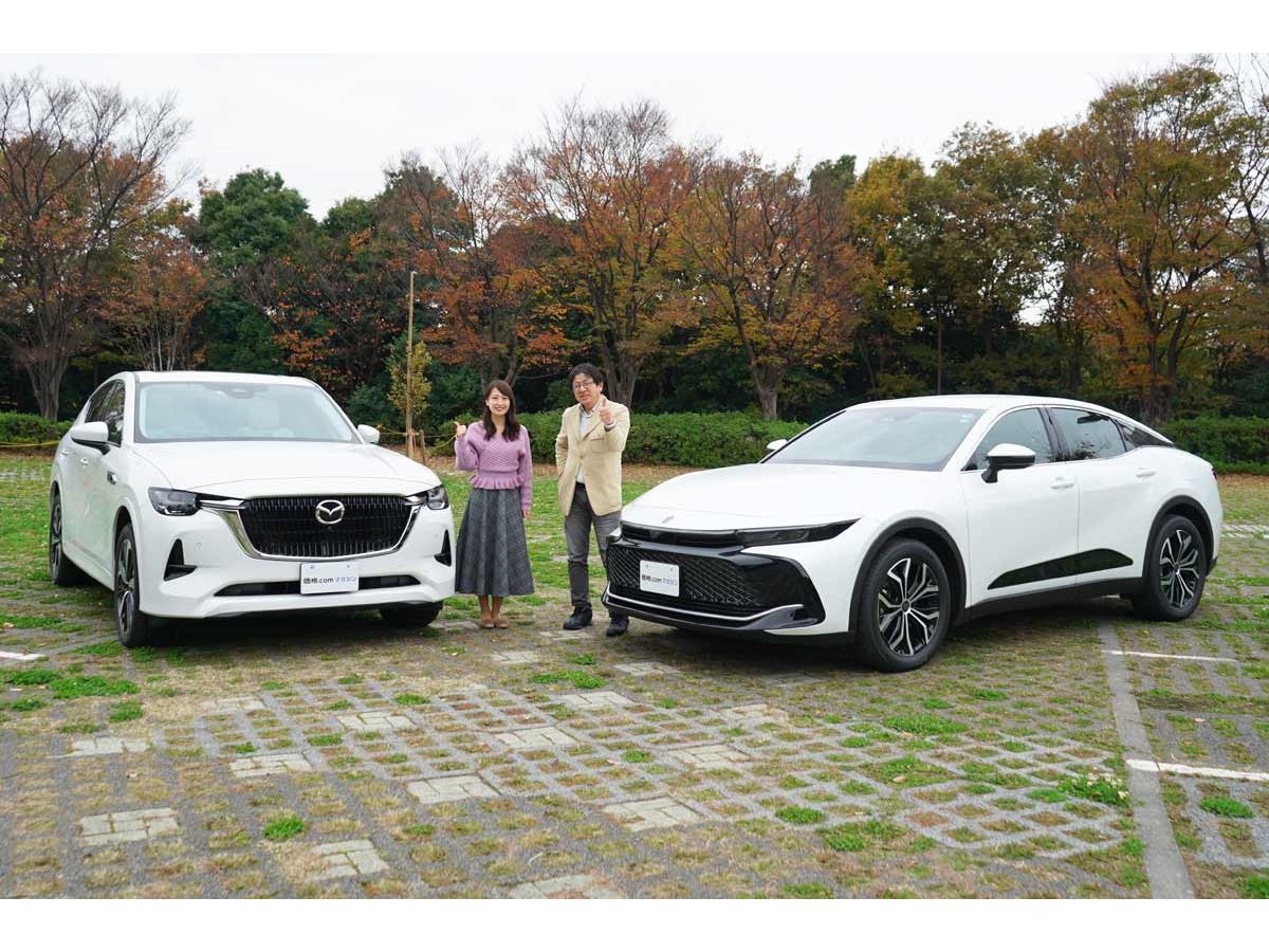 走りのフィールが魅力の2台、トヨタ「クラウンクロスオーバー