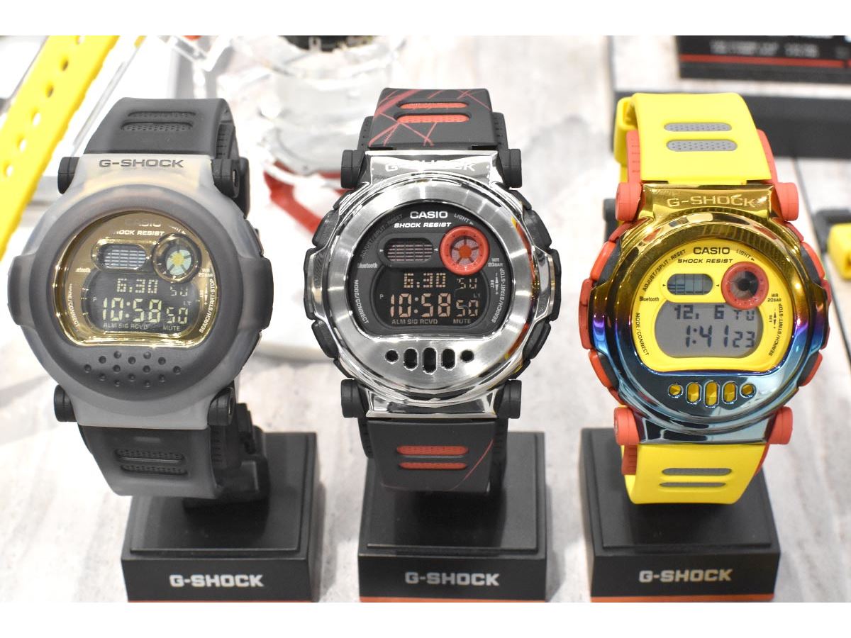 G-SHOCK」2023年最初の新作21本！ 注目は12通りのデザインが楽しめる「G-B001M」 - 価格.comマガジン