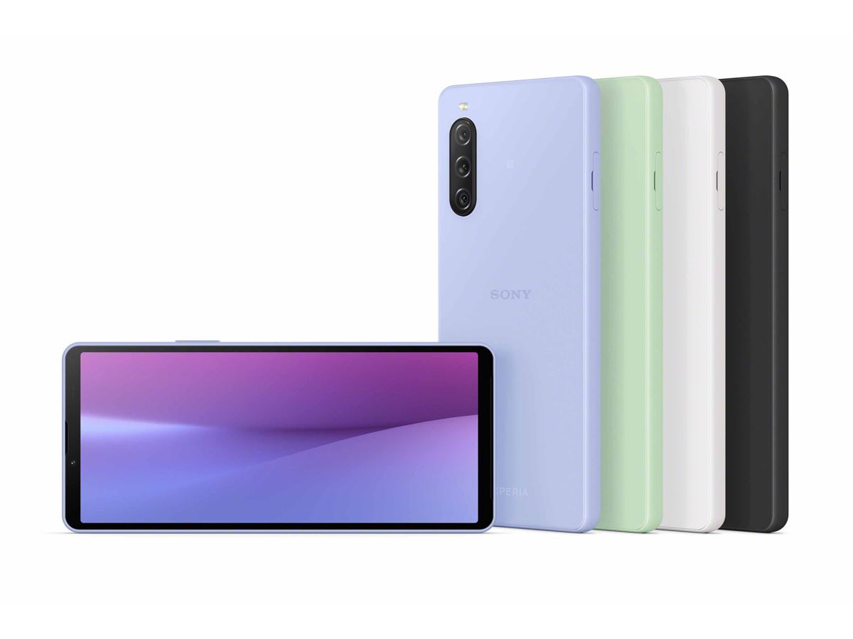 大型化と軽量化を両立したミドルレンジスマホ「Xperia 10 V」登場