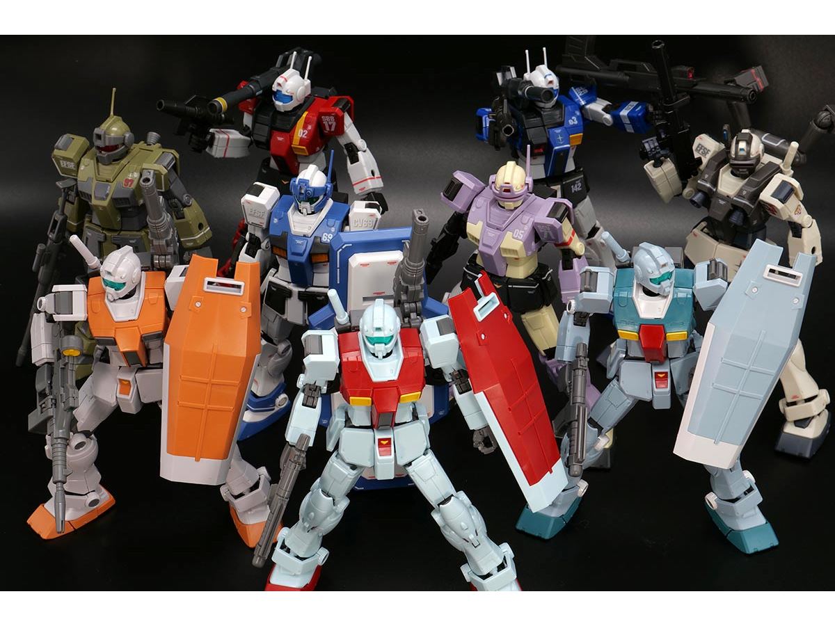 T*様 HG ジム　5セット ジム祭り」だ！ HG最新作を含む9体の「ジム・バリエーション」を