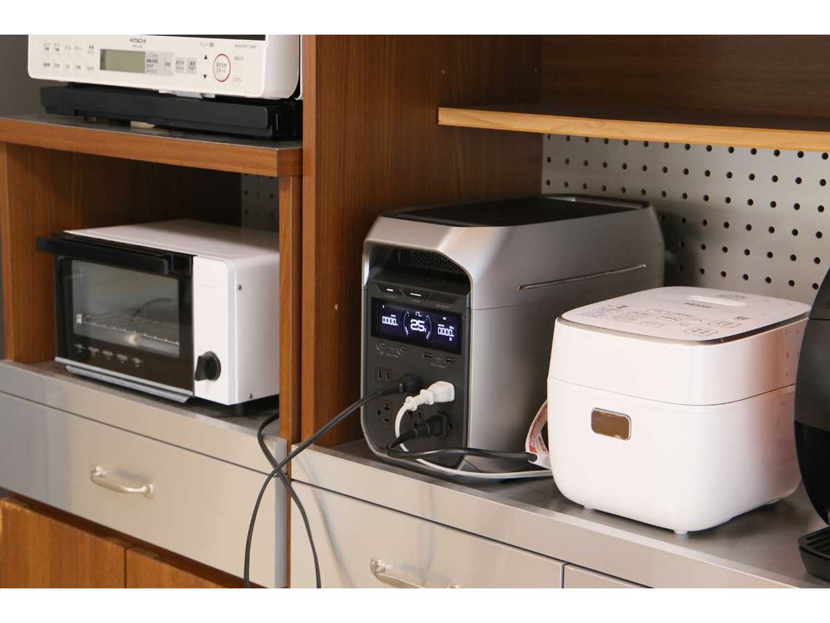 台風・大雨接近時に自動で満充電になるポータブル電源「EcoFlow DELTA