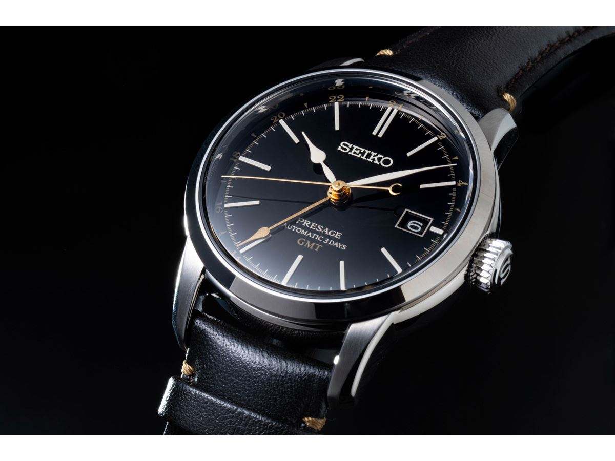 【新品電池】SEIKO セイコー 漆塗り 蒔絵 よそおい 懐中時計 ブラック 初代グランドセイコー 黒漆と蒔絵の特別版が登場 - Impress Watch