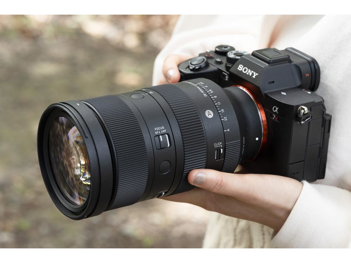 105mm/F2.8対応の標準ズーム! シグマ「28-105mm F2.8 DG DN」の 105mm/F2.8対応の標準ズーム! シグマ「28-105mm F2.8 DG DN」の
