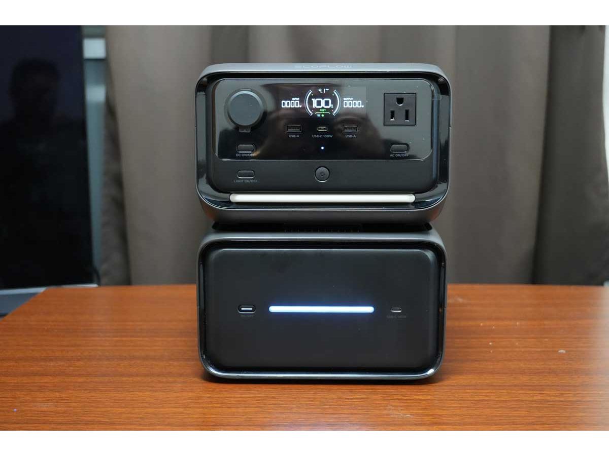 ケーブルレスで着脱可能！ EcoFlowの小型ポータブル電源「RIVER 3 Max 