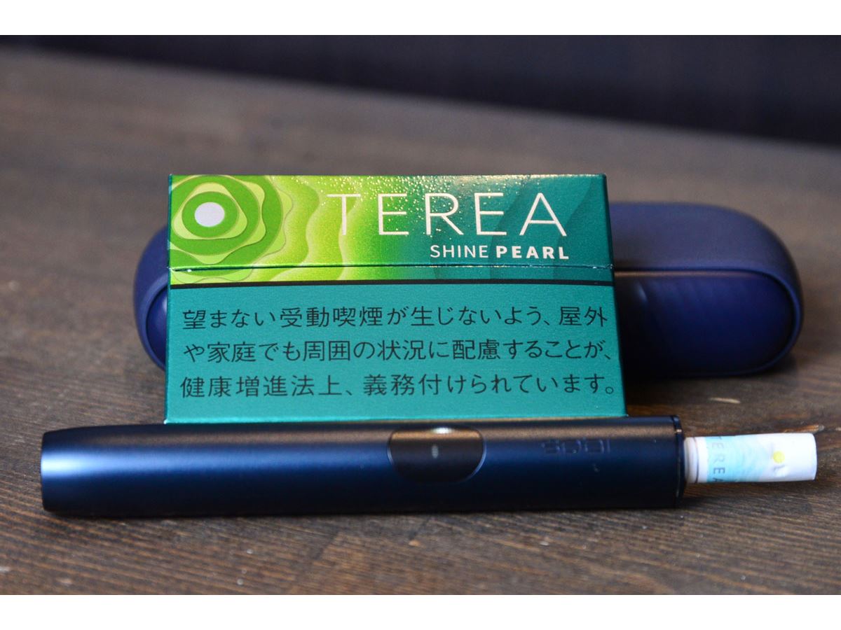 アイコス」の「テリア」新作はマスカット風味のカプセル