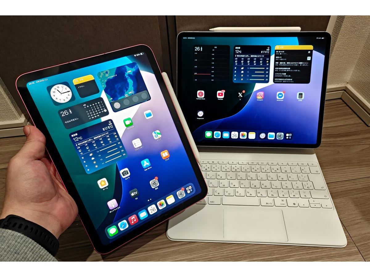 価格差4万円！ 「iPad（A16）」と「iPad Air（M3）」はどっちを