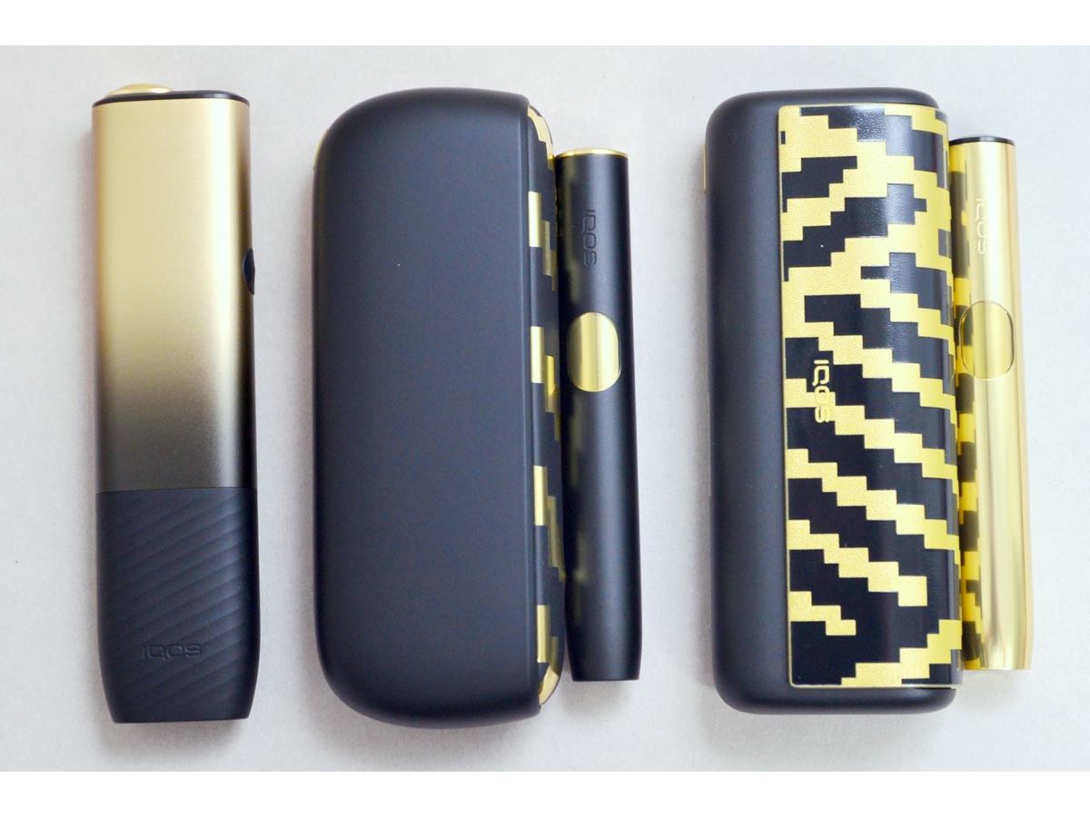 アイコス イルマ アイ」初のブランドコラボはジグザグが優雅な