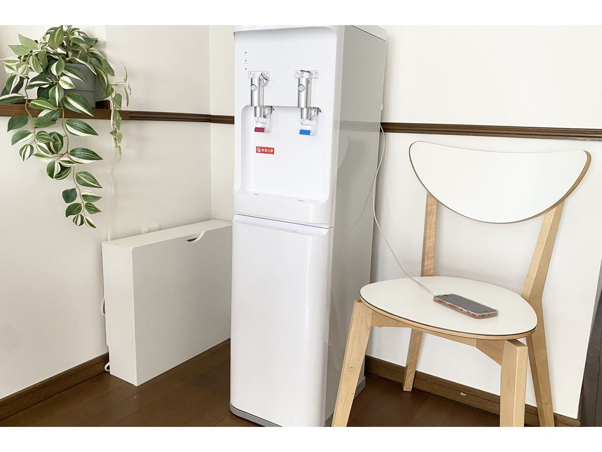 コスモウォーターの天然水サーバー「smartプラスNext」使ってみたら