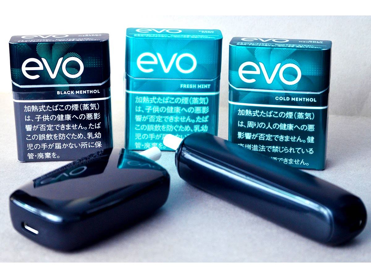 絶好調な「プルーム・オーラ」の「エボ」に新メンソール「ブラック」と