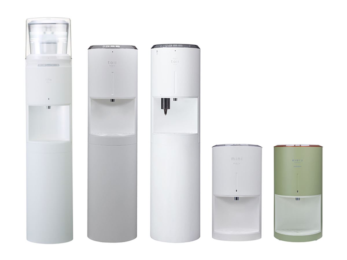 エブリィフレシャスの浄水型ウォーターサーバー全5種を徹底比較！ 充実