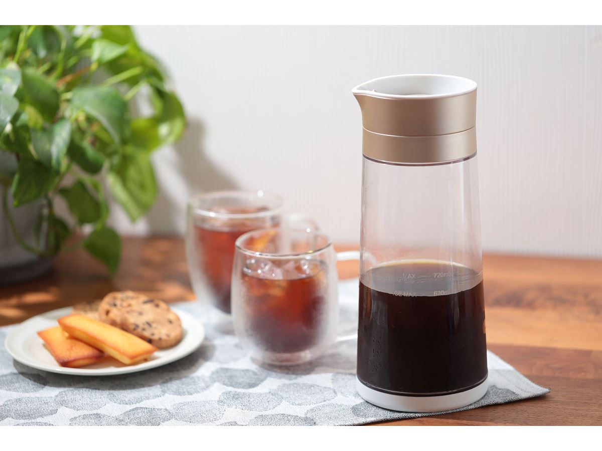 わずか20分でコールドブリューが完成！ 水出しコーヒーメーカー「Cool