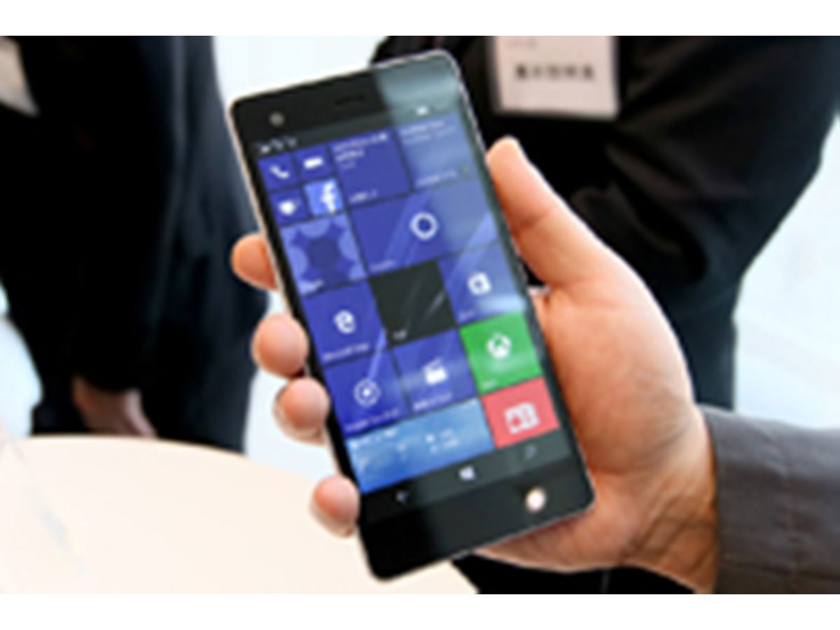 VAIO Phone Biz」はWindows 10 Mobileスマホの本命になるか