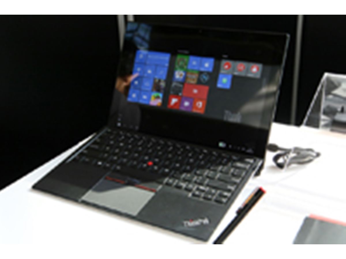 X1シリーズはThinkPadの集大成！ レノボが「ThinkPad X1 Tablet」など