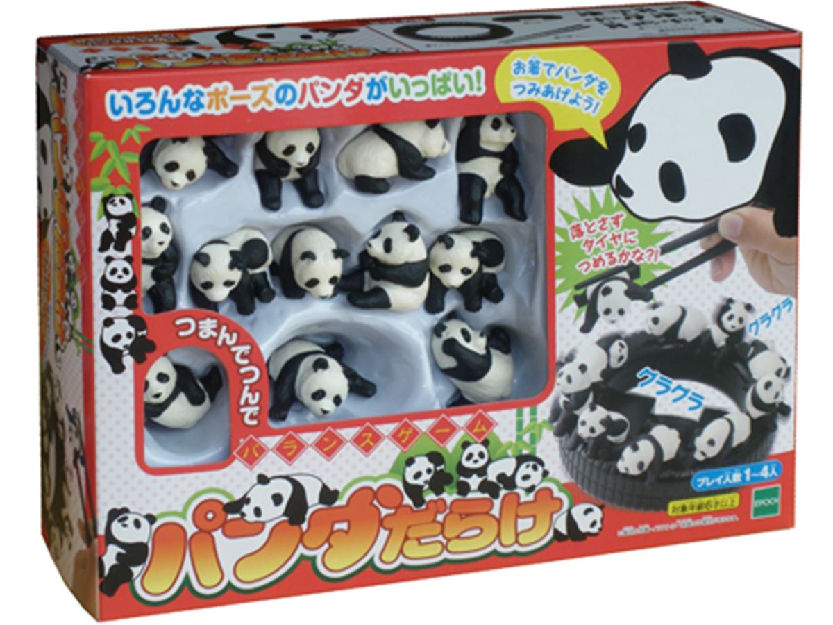 お箸でパンダを積み上げよう♪ パンダが主役のバランスゲーム - 価格