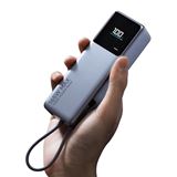 シャオミ、ケーブル内蔵で最大165W出力に対応したモバイルバッテリー