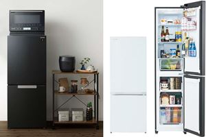 一人暮らしに人気の小型冷蔵庫、注目は作り置きに便利な「広い冷凍室 