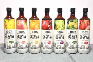 人気の飲むお酢「美酢（ミチョ）」全8味×割り材7種すべて飲み比べ