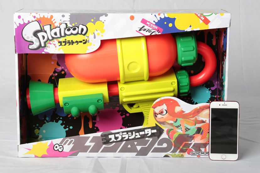スプラトゥーンのブキ「スプラシューター」が水鉄砲になった
