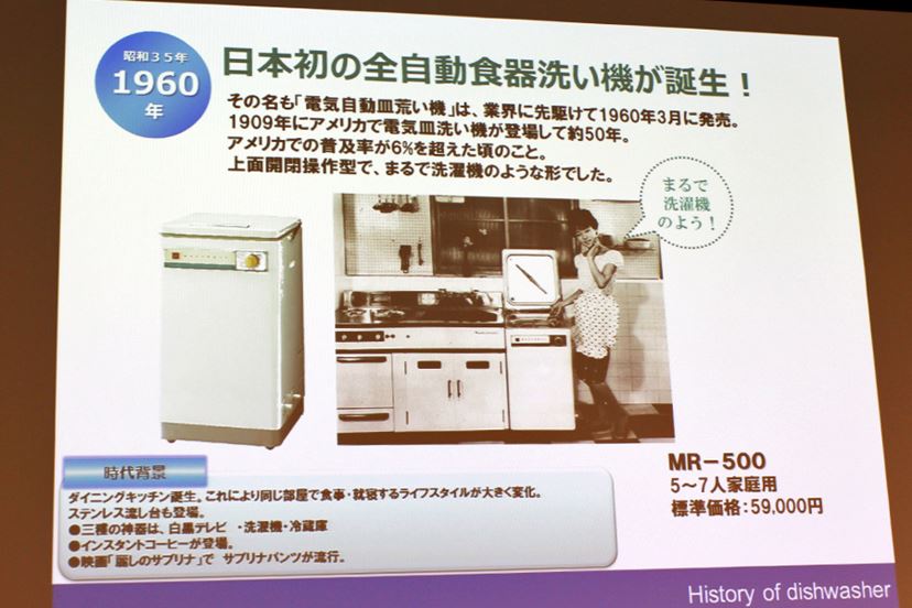 生産累計1,000万台を突破したパナソニックの食器洗い乾燥機の今、昔 - 価格.comマガジン