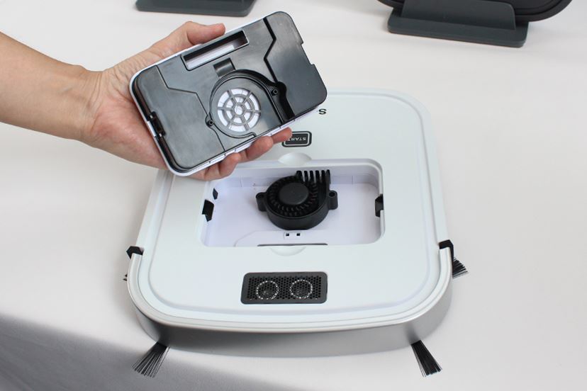 S-cubism SCC-R01W ホワイト ロボット掃除機 床用薄型 ロボット掃除機（SCC-R01W/SCC-R01S）｜A-Stage inc.