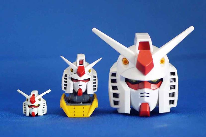 全長30cm以上!! ガンプラ史上最大級の初代ガンダムを組み立て