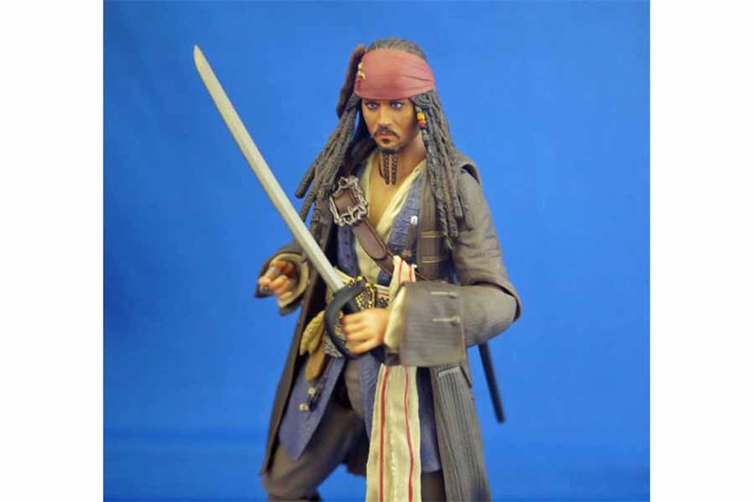 ジャック・スパロウが最新技術でフィギュア化！ その再現度が圧倒的