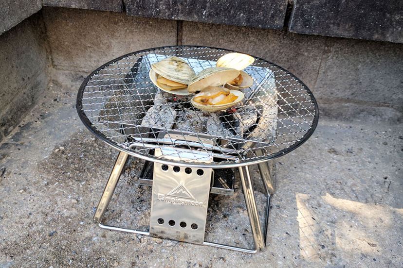 ドラム缶 煮立て バーベキューコンロ 網ロストルセット