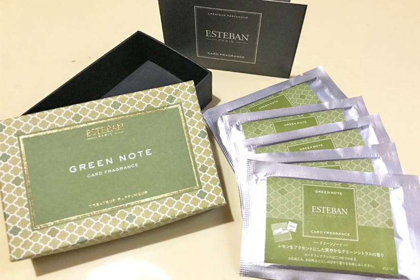 ESTEBAN(エステバン)カードフレグランスサンタル × 無く 12点 ESTEBAN(エステバン)カードフレグランスサンタル × 無く 12点