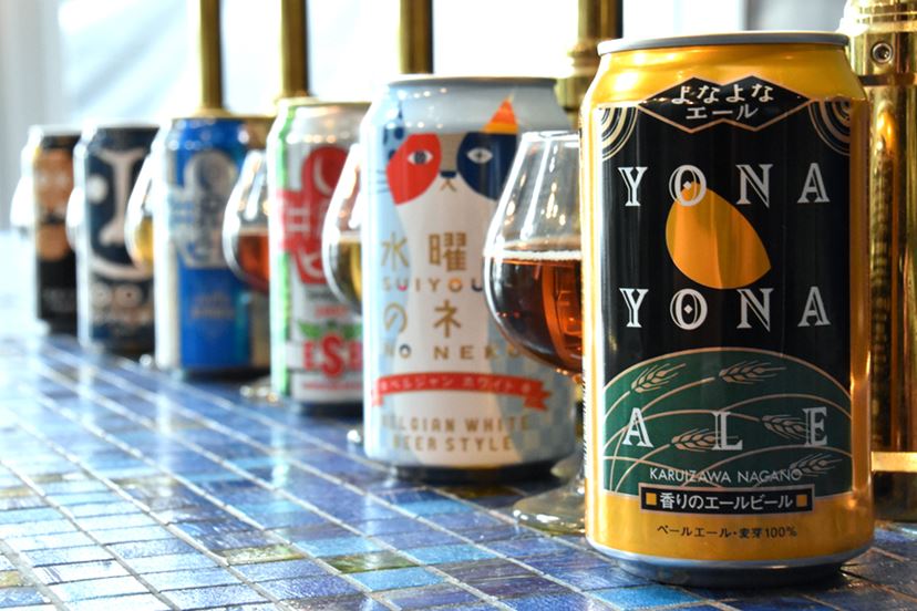 富士見百景にごりビール エビス プレミアムモルツ よなよな