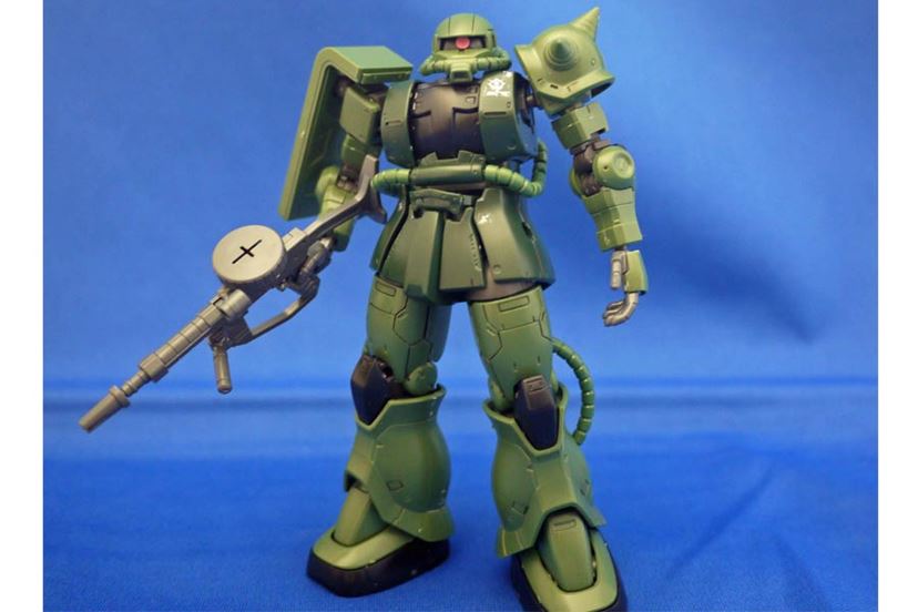 完成品　量産型ザクII HGUC ガンプラ ザクII (HGUC) (ガンプラ) - ホビーサーチ ガンプラ他
