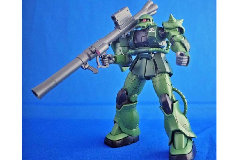 新作ガンプラ「量産型ザクII」は、2種類から選べるマニアック仕様