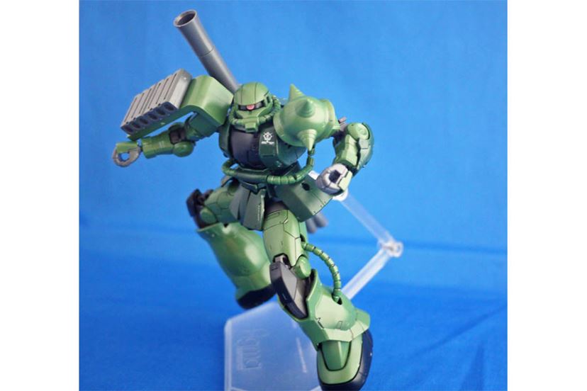 新作ガンプラ「量産型ザクII」は、2種類から選べるマニアック仕様