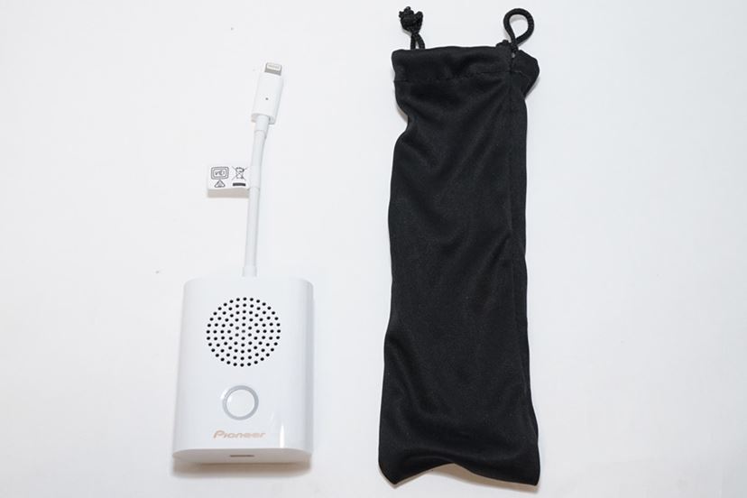 Pioneerの力作! 挿すだけで高音質を奏でるiPhone用スピーカー Pioneerの力作! 挿すだけで高音質を奏でるiPhone用スピーカー