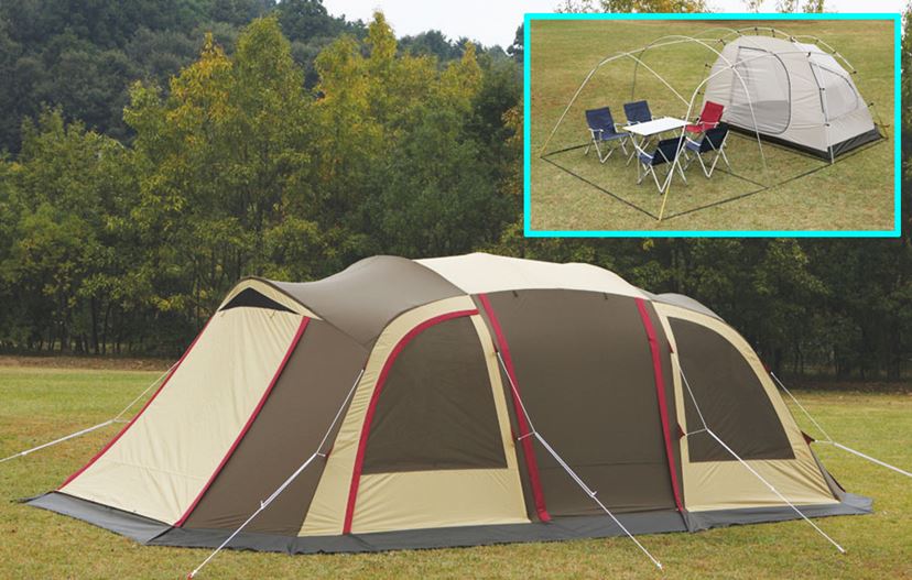 初めてのファミリーキャンプには設営しやすく快適な「ドームテント」が