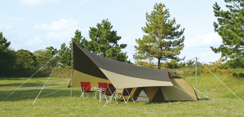タープがあると快適さがアップ！ “タープデビュー”のためのノウハウを