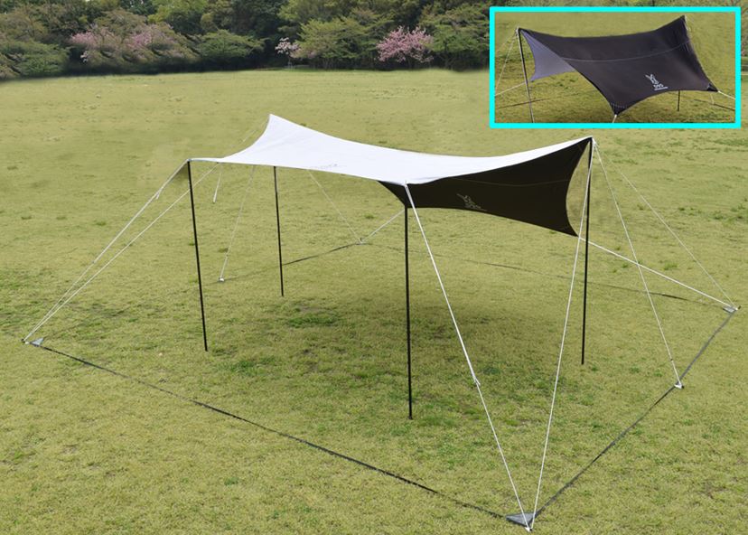 タープがあると快適さがアップ！ “タープデビュー”のためのノウハウを