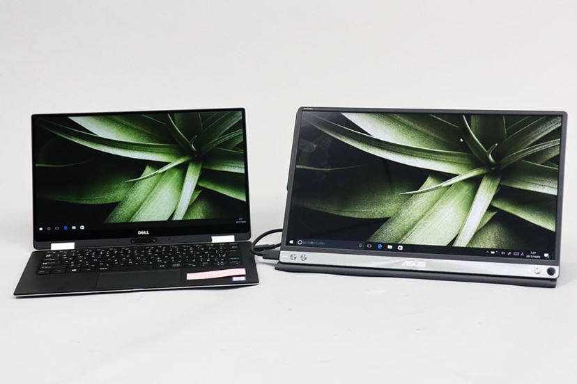 ノートPCでもマルチディスプレイ! ASUSのモバイルディスプレイ ノートPCでもマルチディスプレイ! ASUSのモバイルディスプレイ