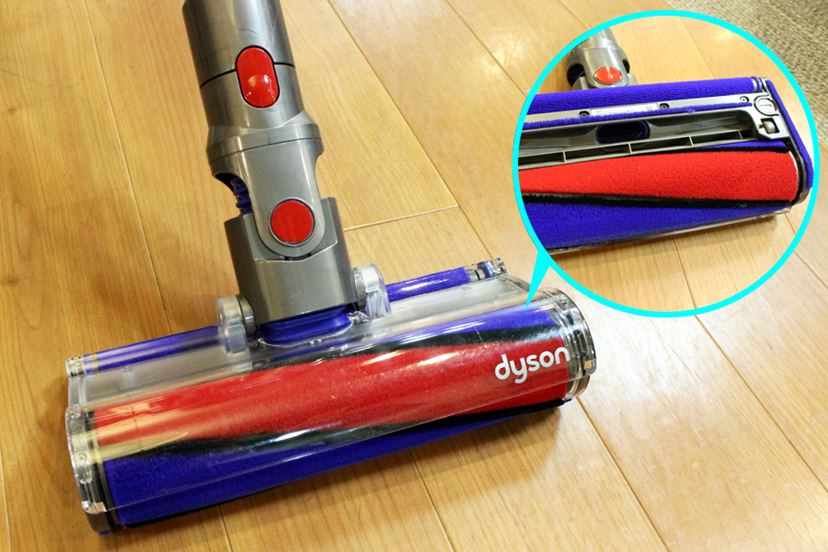 ダイソンのスティック掃除機「V8」で家を掃除したら、こんなに ダイソンのスティック掃除機「V8」で家を掃除したら、こんなに