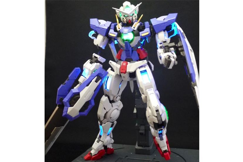 MG ガンダムエクシア 光るビームサーベル付き MG 「ガンダムエクシア イグニッションモード」 レビュー 後半