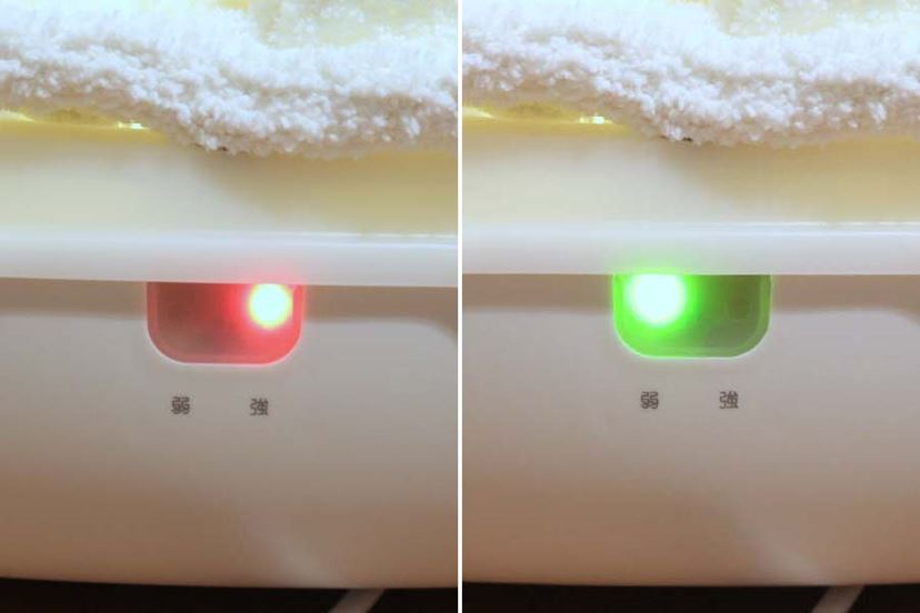 おちょこ1杯の水で“足湯”ができる「ルルド あったかフットモイスチャー