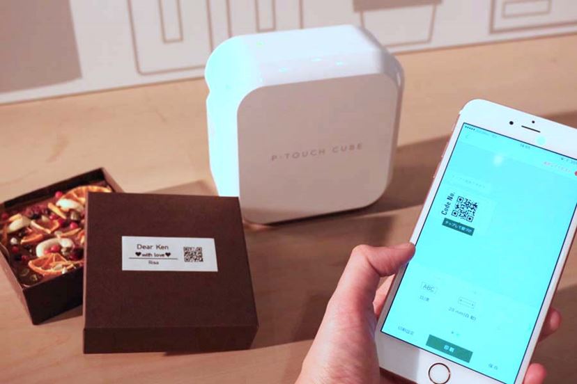 対応テープ幅も用途も広がった！ スマホで操作するラベルライター