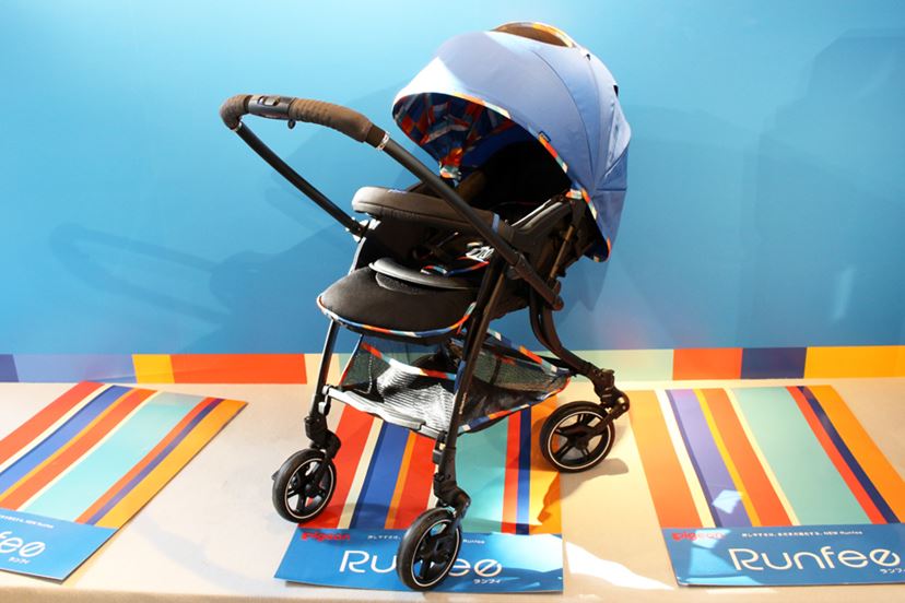 ピジョンRunfeeランフィRA8 ベビーカー【良品】 販売終了】Runfee RA8（ランフィ RA8） アビスブルー | 商品情報