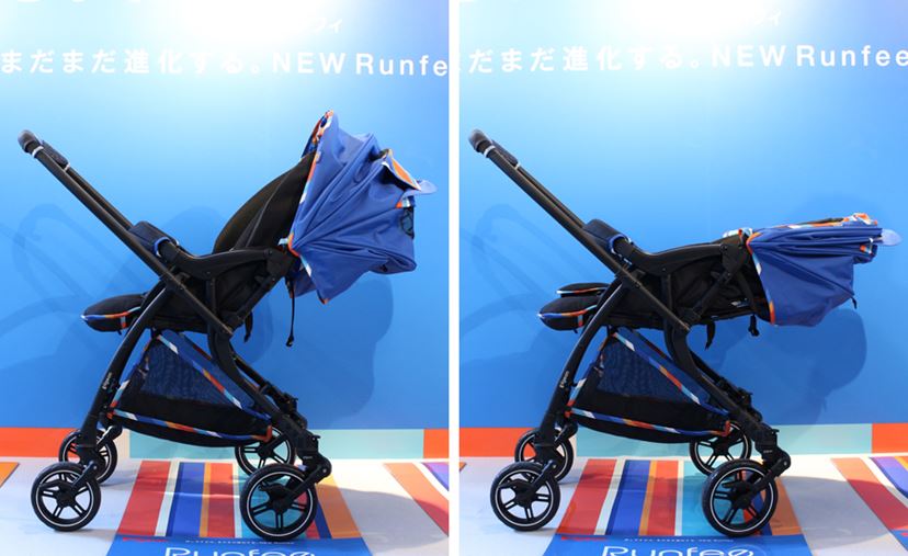 対面走行がラク！ ピジョンのベビーカー「Runfee（ランフィ）」新