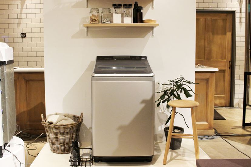 見せたくなる”パナソニックの新・縦型洗濯機は黄ばみも落とせる
