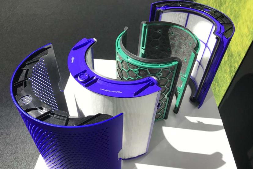 液晶ディスプレイで空気の状態が一目瞭然！ ダイソン、空気清浄