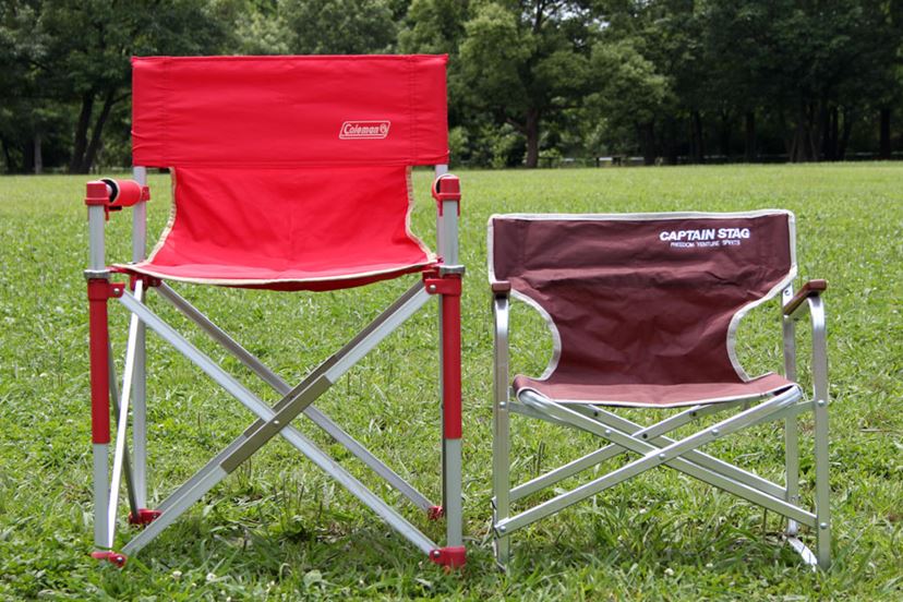 コールマン　ツーウェイキャプテンチェア　赤＆緑の2脚セット Coleman 2WAYキャプテンチェア 2脚セット コールマン 赤 緑